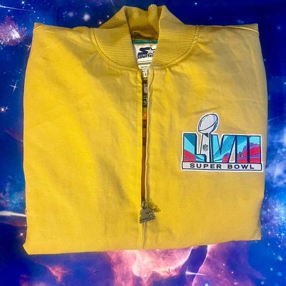 Mustard Yellow Super Bowl LVII jacket - Picture 9 of 10